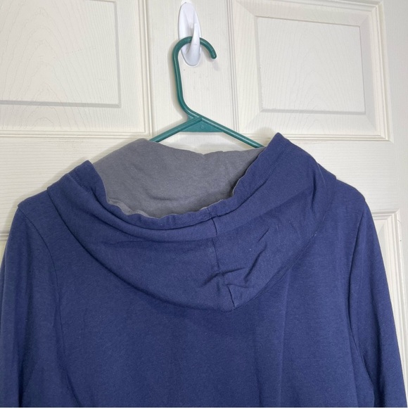 Marine Layer Women's True Navy Lined Hoodie Sz L - Picture 6 of 9